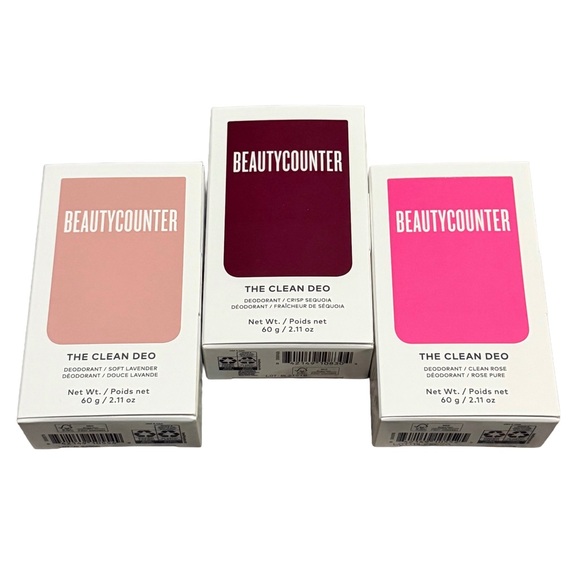 beautycounter Other - 🛍️ CLOSET CLEARANCE Beautycounter Deo Set - Lavender, Rose, Sequoia